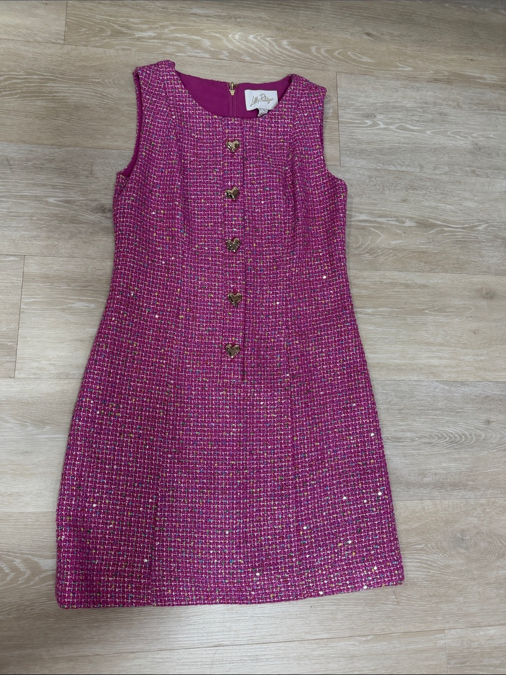 Lilly Pulitzer Purple Tweed Dress